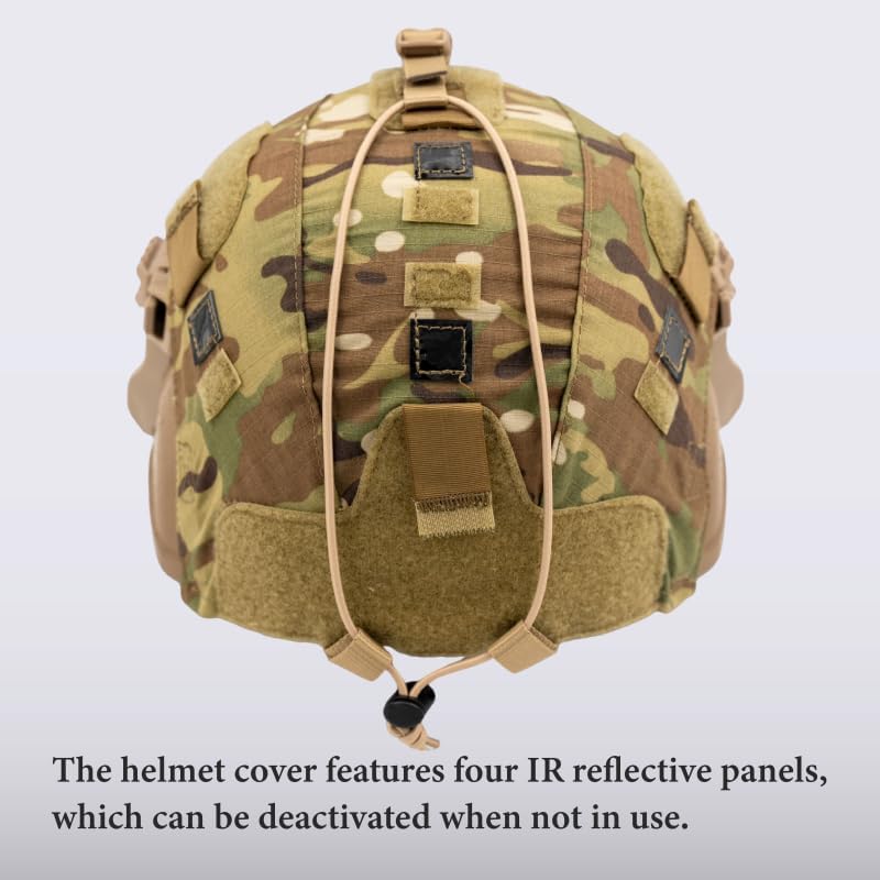 IHPS Helmet with Cover Fast Airsoft Tactical Helmet for Paintball Outdoor Sports Hunting Shooting - FMA