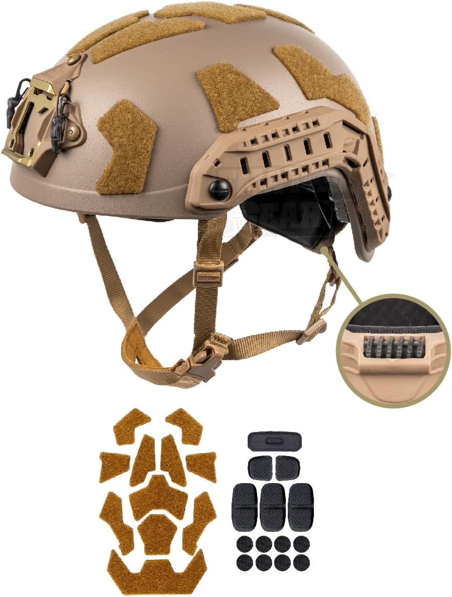 FMA SF Super Hight Cut Fast Helmet ABS for Airsoft Helmets Tactical Helmet Paintball Outdoor Sports Hunting Shooting - FMA