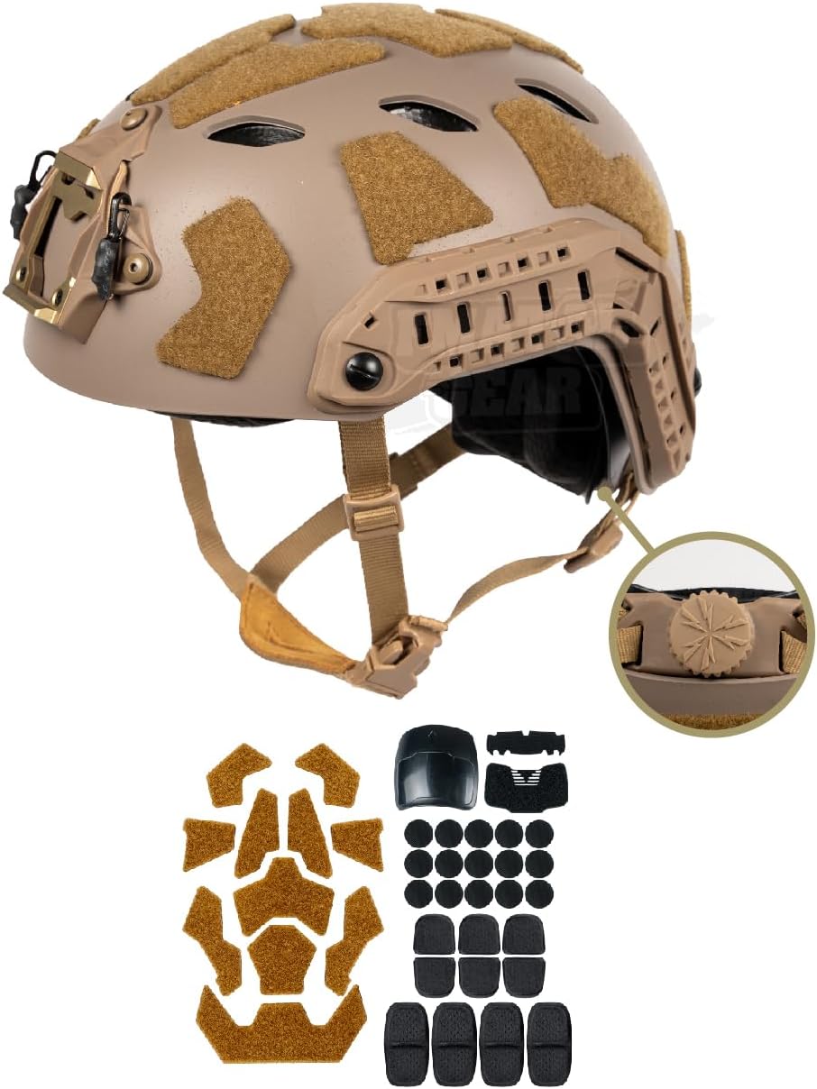 FMA SF Right Angle Vent Hole Fast Helmet ABS for Airsoft Helmets Tactical Helmet Paintball Outdoor Sports Hunting Shooting - FMA