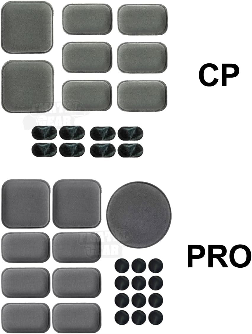 FMA Airsoft Tactical Helmet Protective Pads | for Fast/Mich/ACH/USMC/PASGT/Helmet