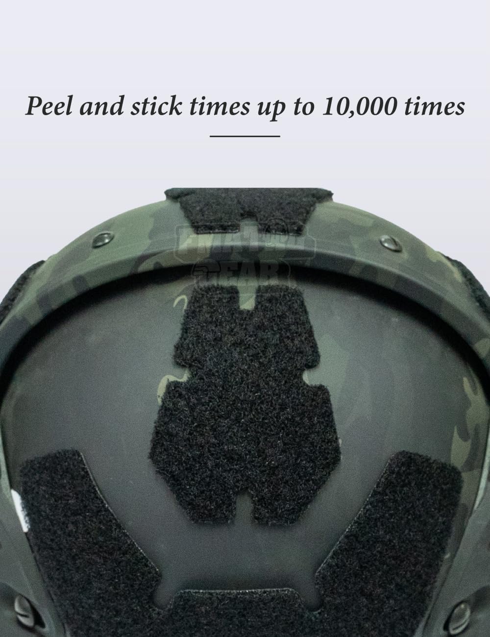 FMA Airsoft Tactical Helmet Enhanced Hook and Loop Fastener Set | Paintball Hunting Shooting Gaming - FMA