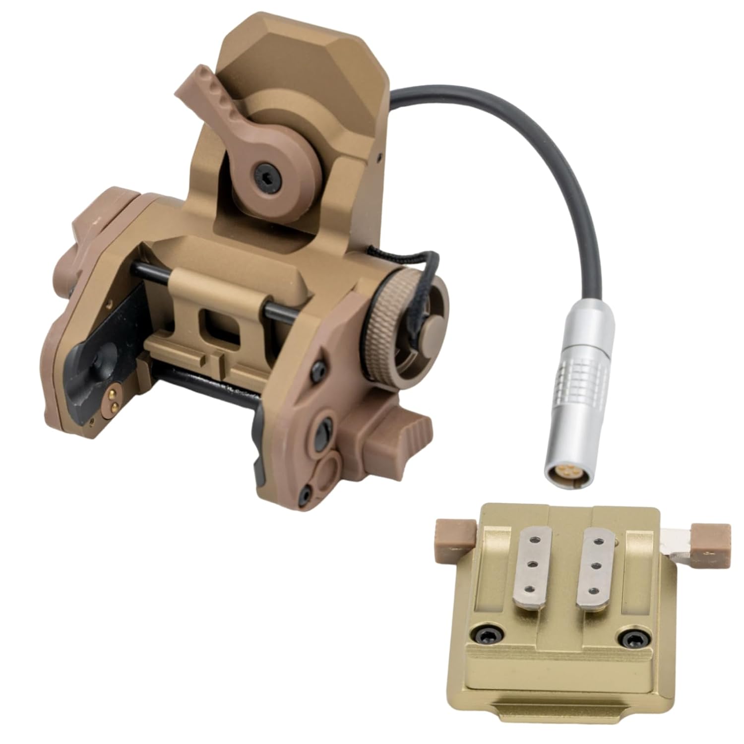 FMA Tactical Helmet GSGM NVG Bracket with funtion for Dummy NVG AVS6/9/10 GPNVG18 PSQ36 - FMA