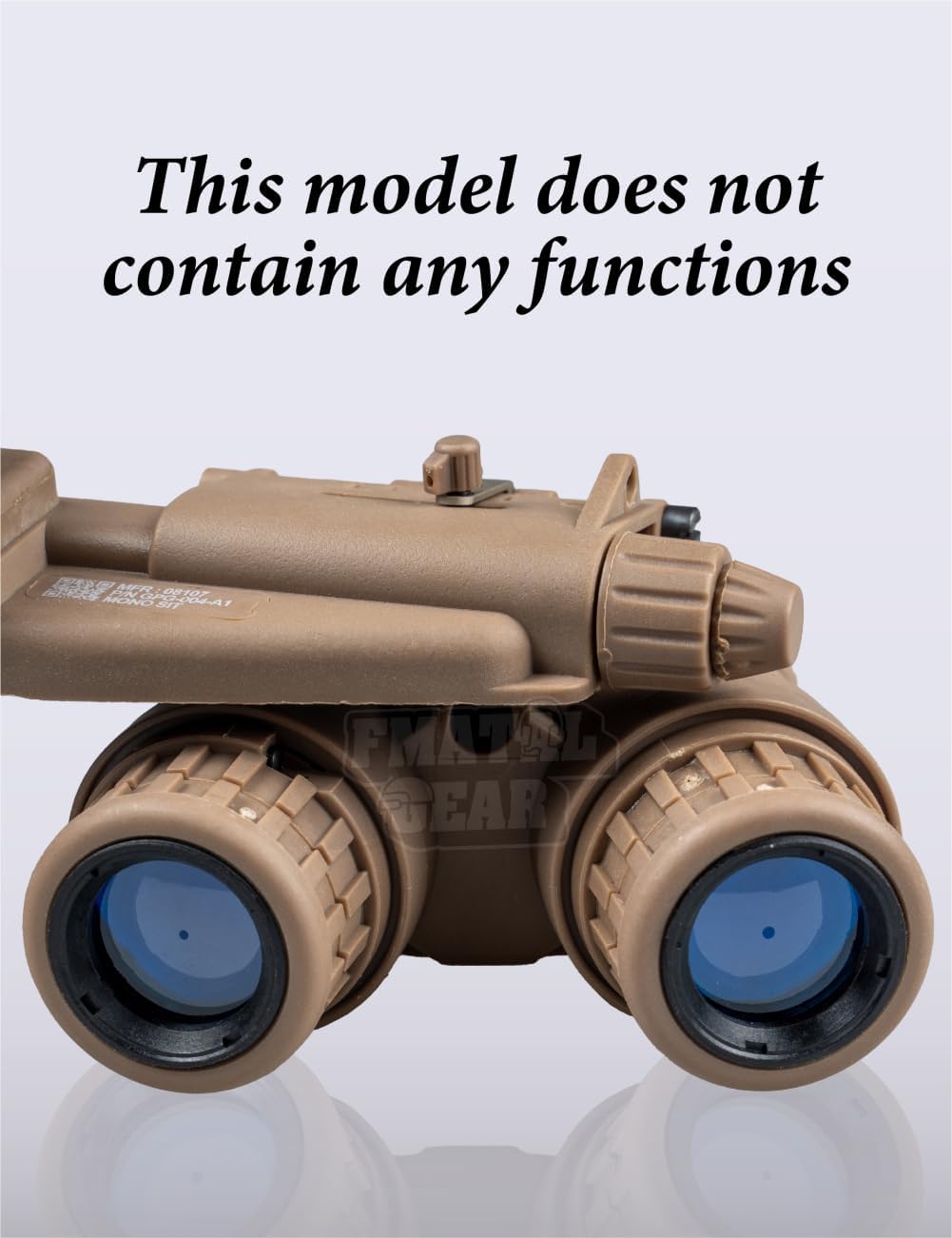 FMA GPNVG 18 Tactical NVG Dummy Model for Tactical Helmet NVG Mount | for Cosplay Display - FMA