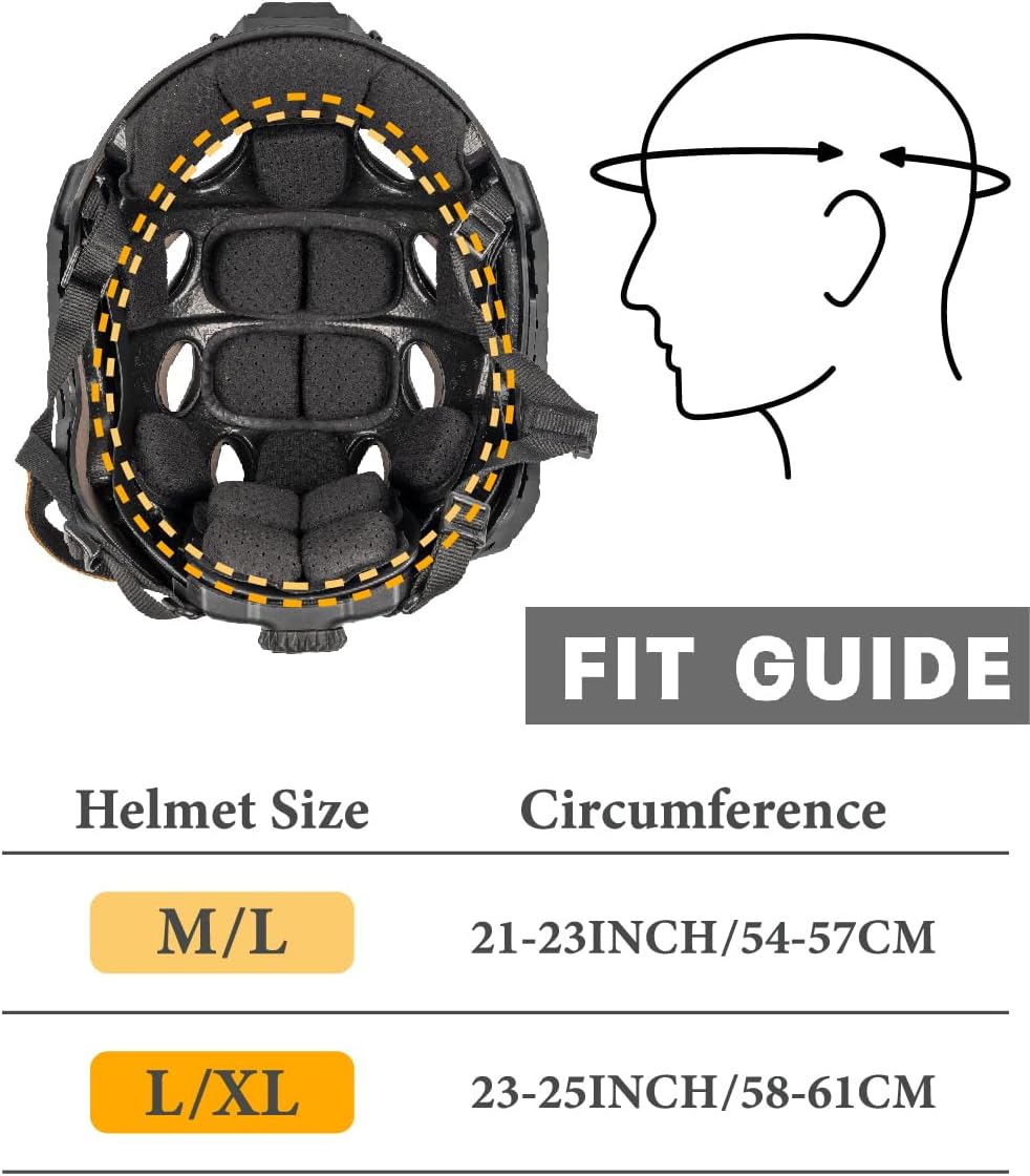 FMA SF Right Angle Vent Hole Fast Helmet ABS for Airsoft Helmets Tactical Helmet Paintball Outdoor Sports Hunting Shooting - FMA