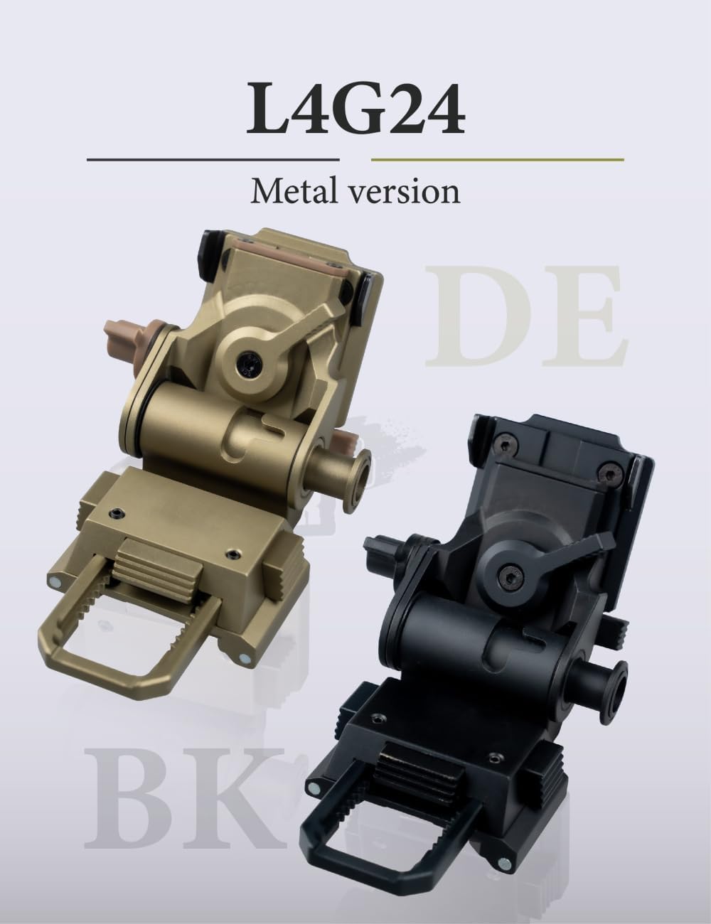 FMA Tactical Helmet L4G24 Adapter NVG Mount Plastic for Dummy NVG PVS15, PVS18, GPNVG18, PVS31