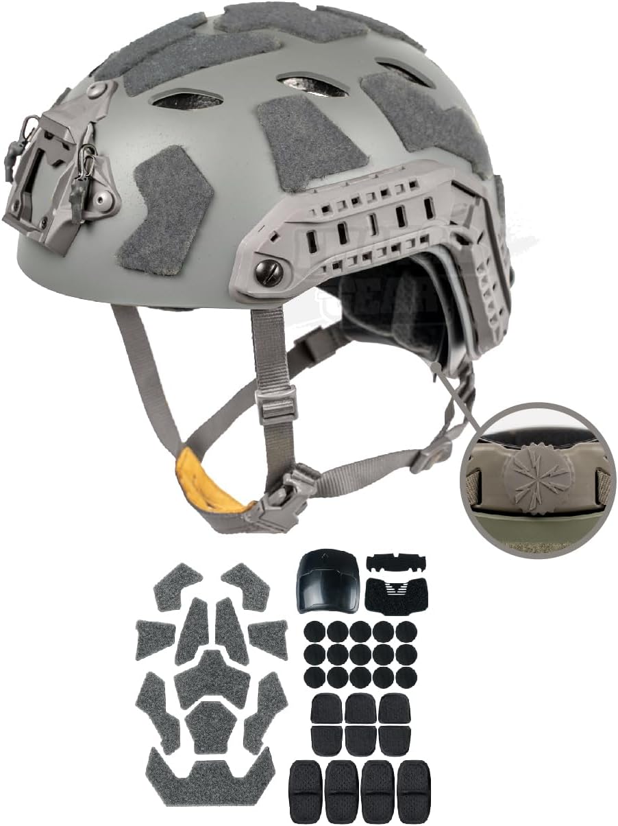 FMA SF Right Angle Vent Hole Fast Helmet ABS for Airsoft Helmets Tactical Helmet Paintball Outdoor Sports Hunting Shooting - FMA