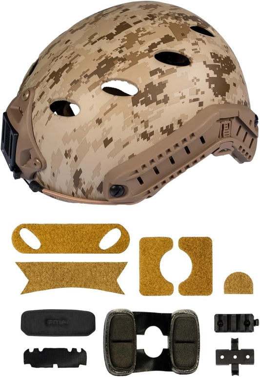 FMA Fast Helmet-PJ Type Airsoft Helmets Tactical Helmet for Paintball Outdoor Sports Helmets Hunting Shooting - FMA