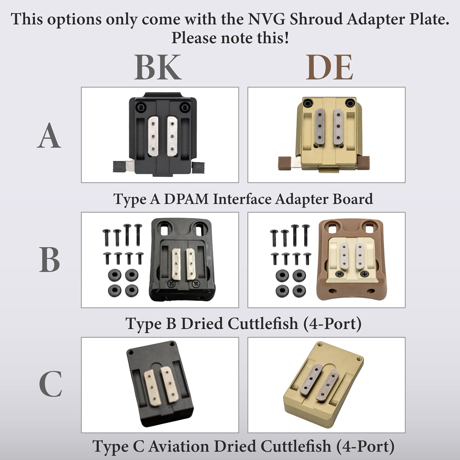 FMA Tactical Helmet GSGM NVG Bracket with funtion for Dummy NVG AVS6/9/10 GPNVG18 PSQ36 - FMA
