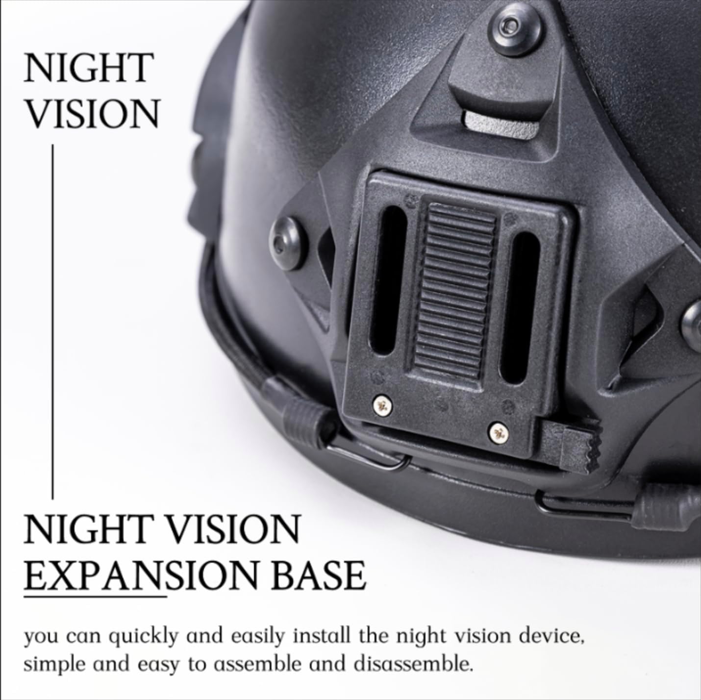 FMA Tactical Helmet NVG Mount Shroud Sports Camera Bracket Base | for Dummy NVG Sports Camera | Paintball | Airsoft