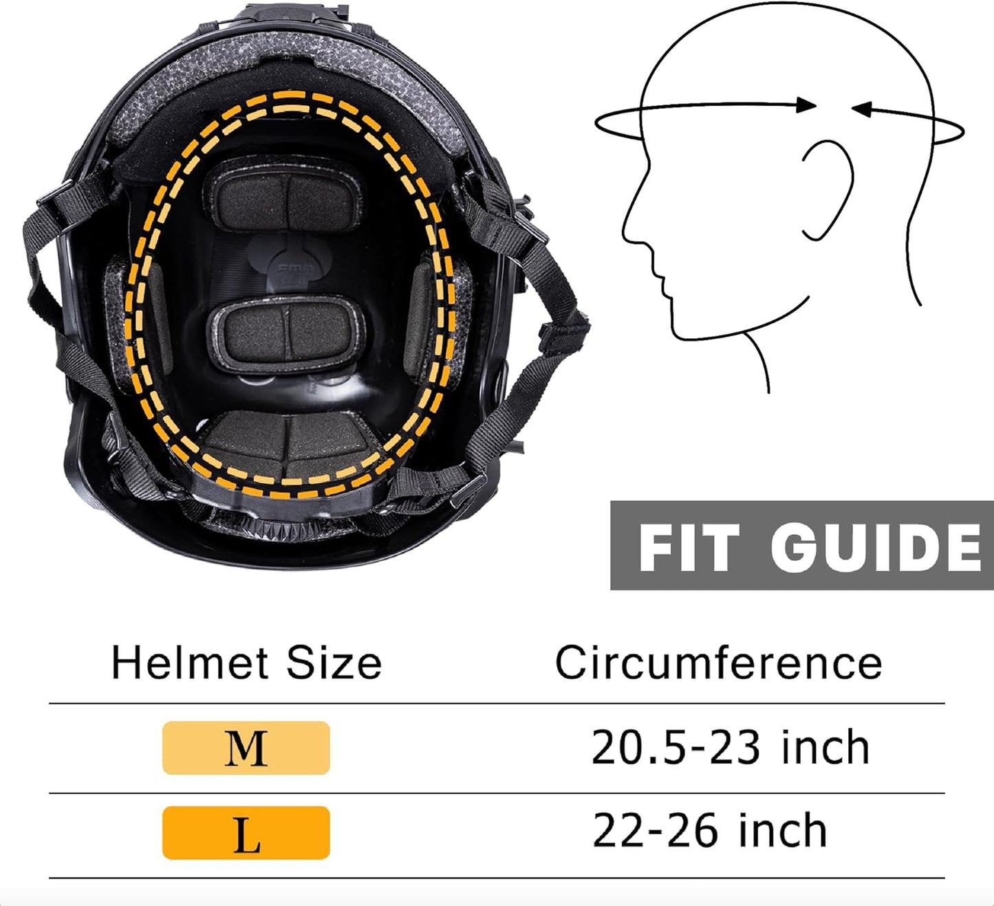 FMA Maritime Fast Helmet ABS for Airsoft Helmets Tactical Helmet Paintball Outdoor Sports Hunting Shooting - FMA