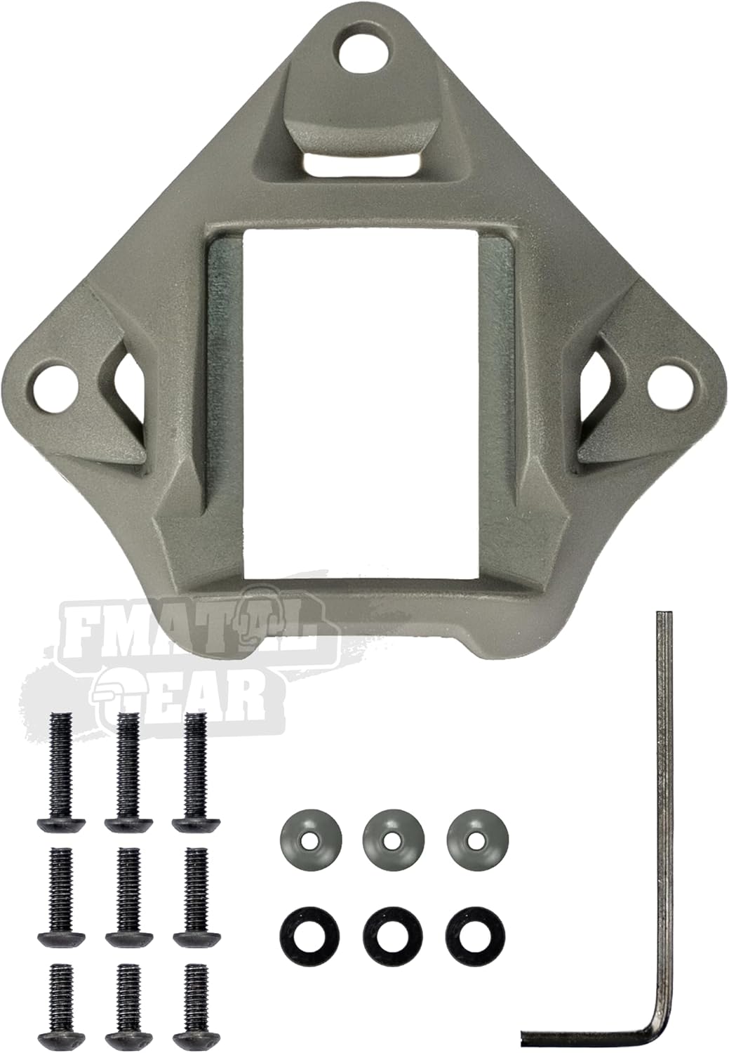 FMA Tactical Helmet NVG Mount Shroud Sports Camera Bracket Base | for Dummy NVG Sports Camera | Paintball | Airsoft
