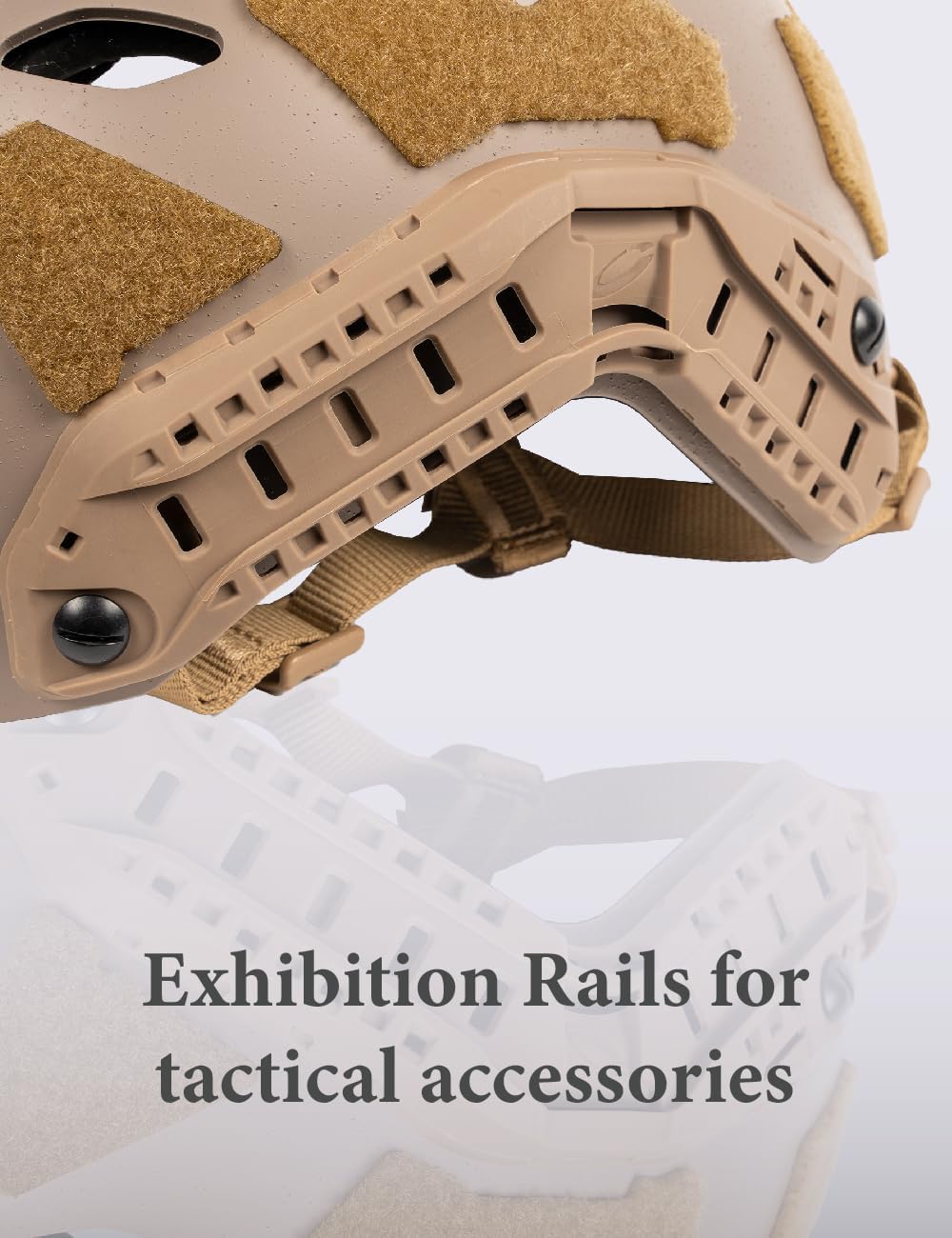 FMA SF Right Angle Vent Hole Fast Helmet ABS for Airsoft Helmets Tactical Helmet Paintball Outdoor Sports Hunting Shooting - FMA