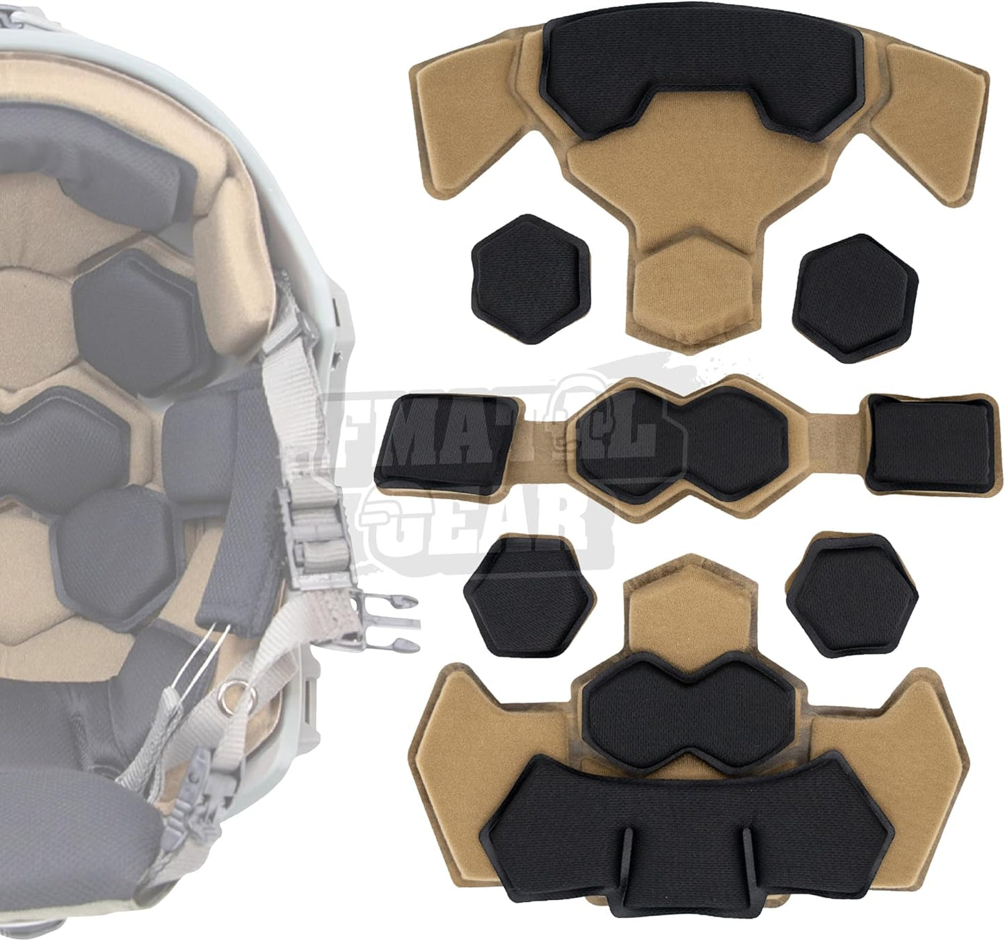 2025 Fast Helmet Protective Pads for Fast Helmet | SF Helmet | EX Helmet