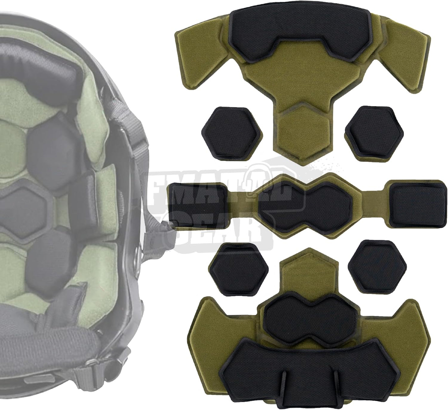 2025 Fast Helmet Protective Pads for Fast Helmet | SF Helmet | EX Helmet