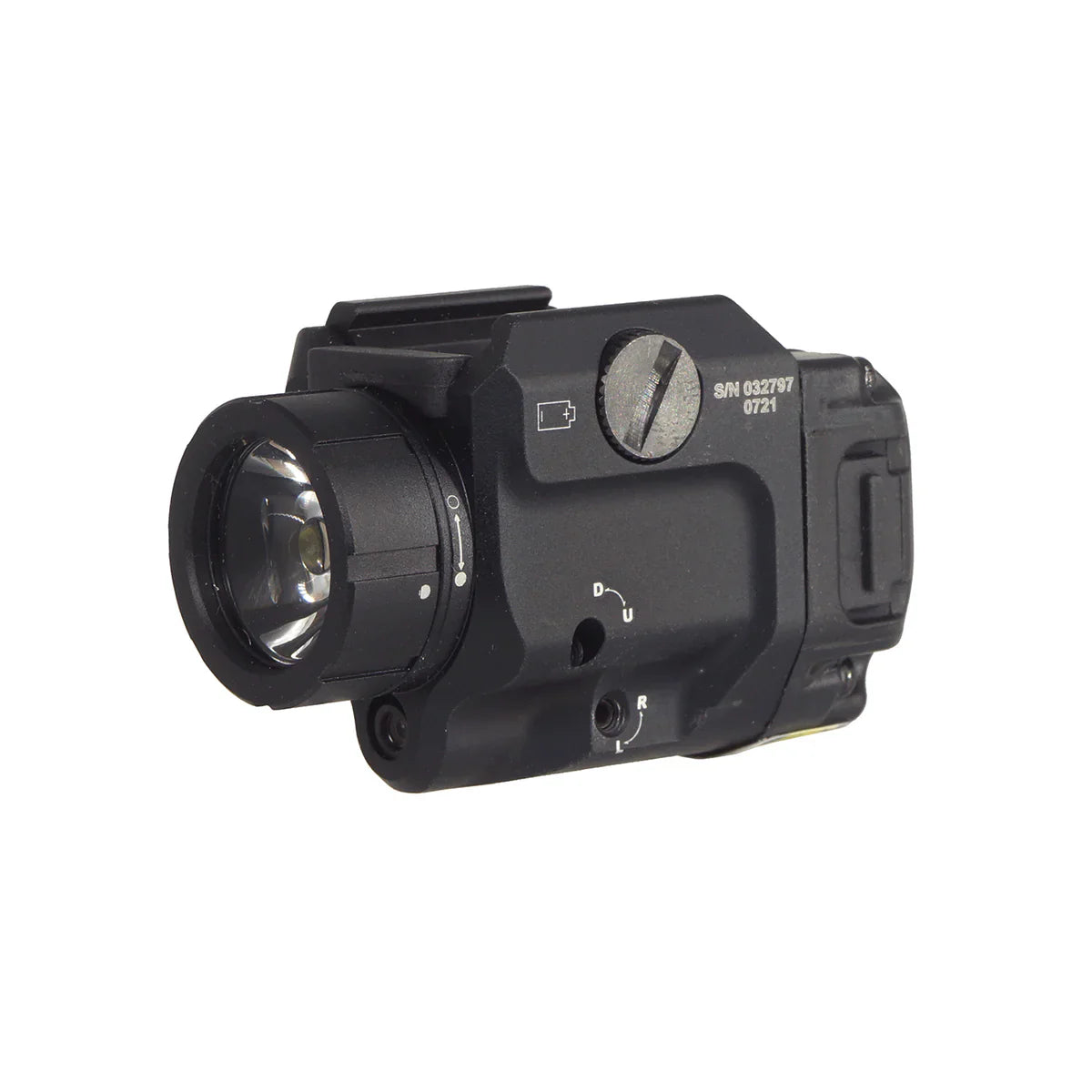 FMA LR-F8G Sub Tactical Light With Green Laser Tactical Light Flashlight Long Distance Range for Tactical Outdoors - FMA