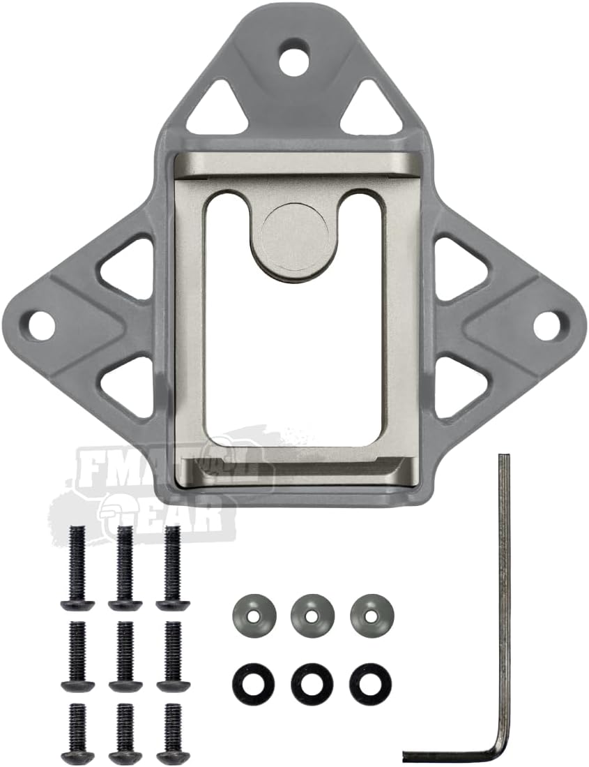 FMA Tactical Helmet NVG Mount Shroud Upgrade Version Sports Camera Bracket Base | for Dummy NVG Sports Camera | Paintball | Airsoft Helmet Accessories