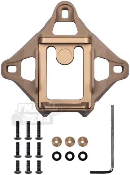 FMA Tactical Helmet NVG Mount Shroud Upgrade Version Sports Camera Bracket Base | for Dummy NVG Sports Camera | Paintball | Airsoft Helmet Accessories