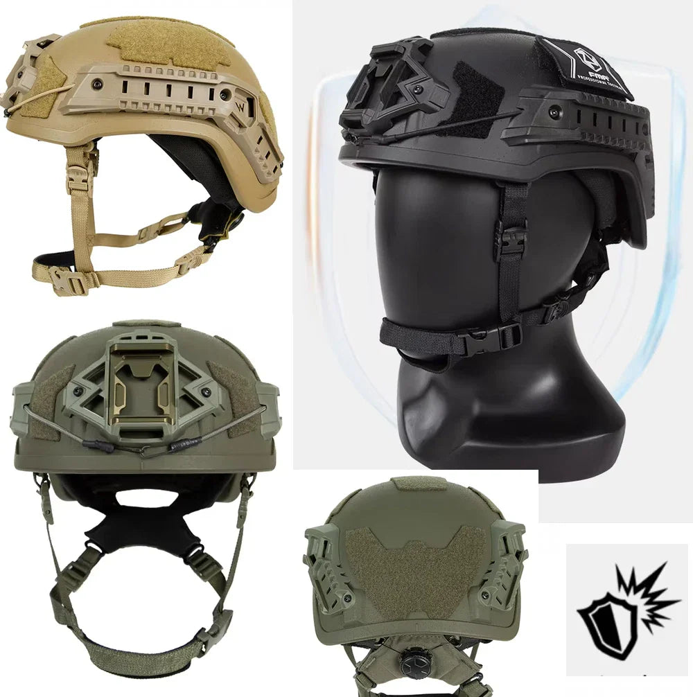 FMA Specialist Ballistic High Cut Helmet - For Dummy, Cosplay, Hobby, Airsoft & Training - FMA