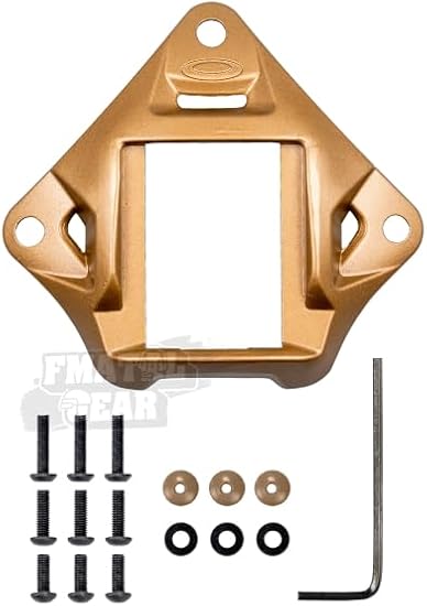 FMA Tactical Helmet NVG Mount VAS Aluminum Shroud Sports Camera Bracket Base | for Dummy NVG Sports Camera | Paintball | Airsoft Helmet Accessories