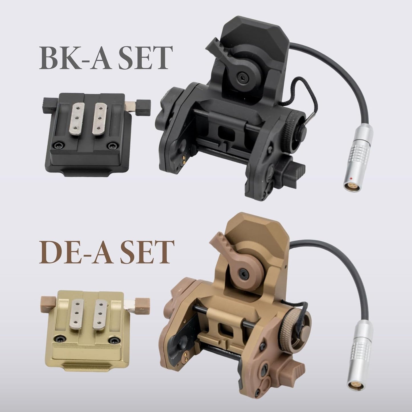 FMA Tactical Helmet GSGM NVG Bracket with funtion for Dummy NVG AVS6/9/10 GPNVG18 PSQ36