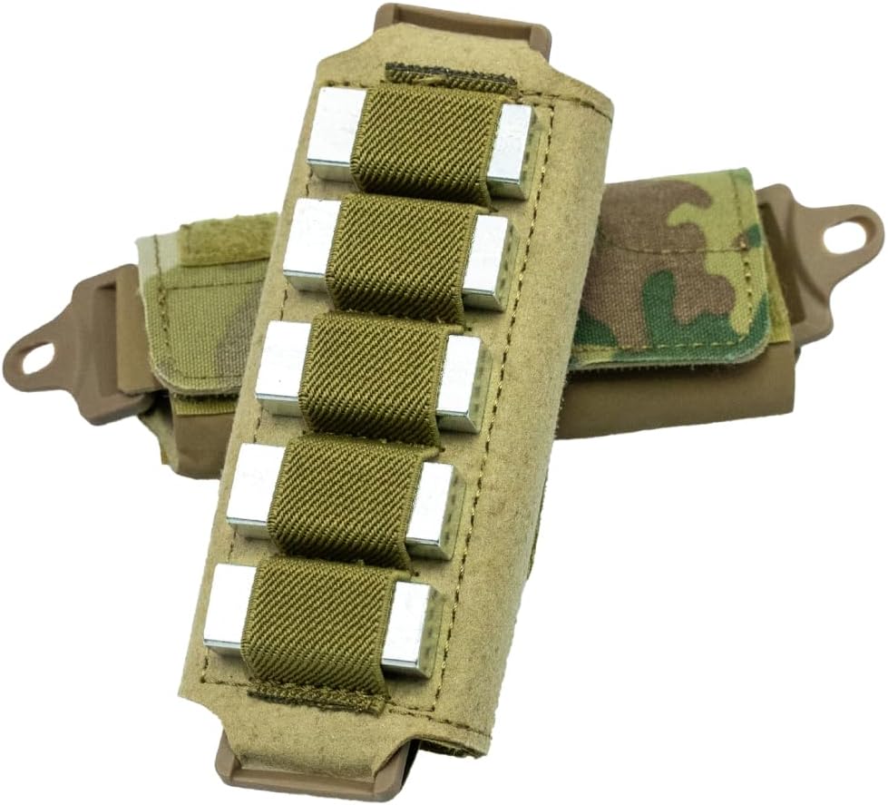 FMA Tactical Helmet Counterbalance Weight Bag, with Five Weight Blocks Helmet Accessories