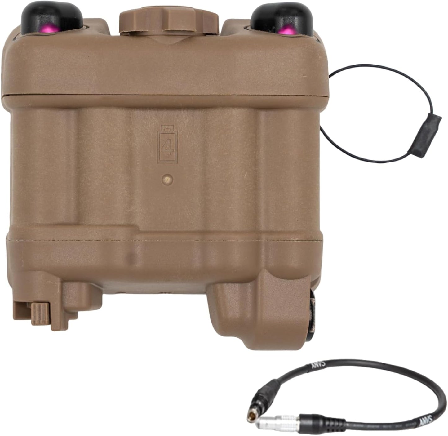 FMATAL GEAR PVS 31 NVG Battery Pack Case with Function for Tactical Helmet NVG  Paintball Airsoft Shooting Hunting Training