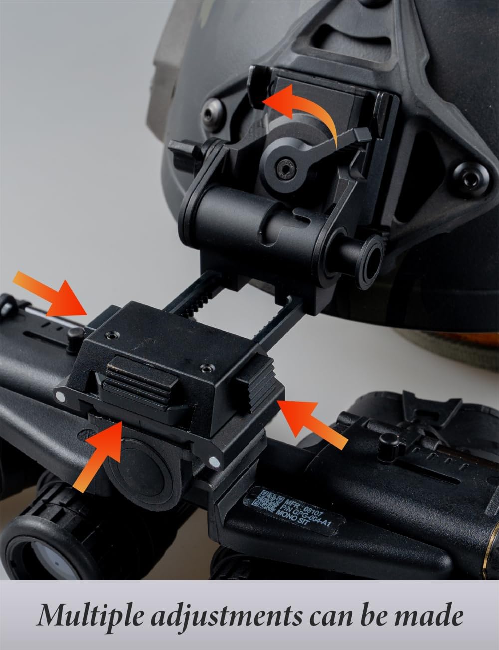 FMA Tactical Helmet L4G24 Adapter NVG Mount Plastic for Dummy NVG PVS15, PVS18, GPNVG18, PVS31