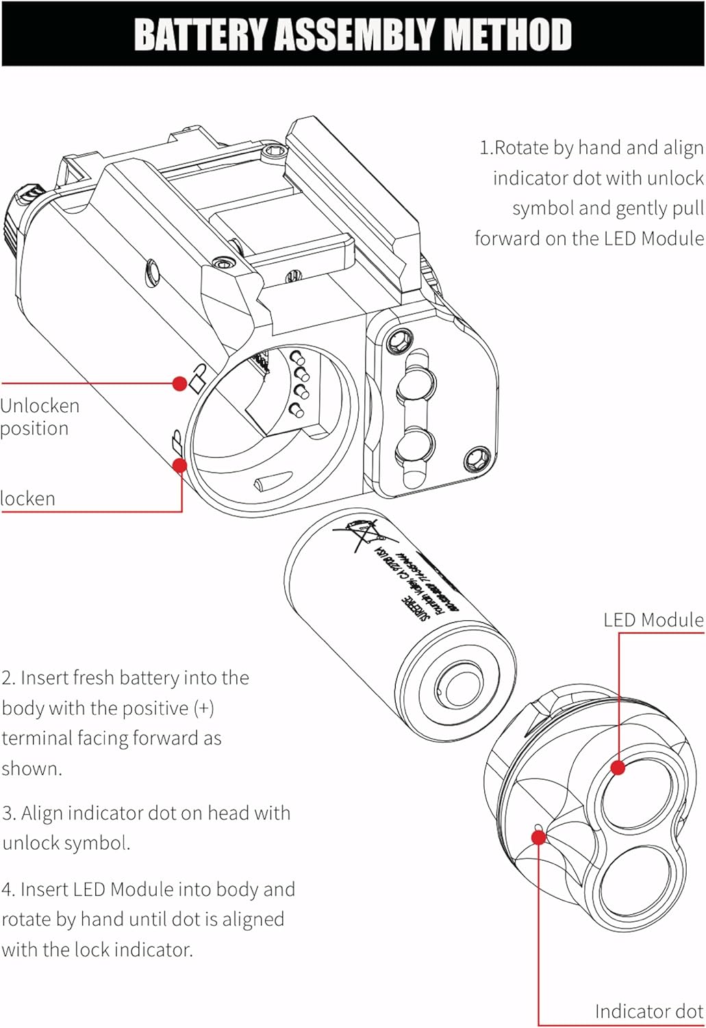 XVL2 Light IR Laser + IR Illum + Red Laser + White LED Flashing Sight for AEG GBB CQB Cosplay | Display