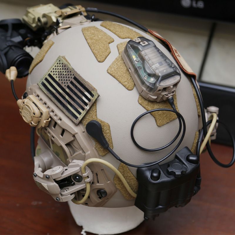 FMA PIM HEL-STAR 6 Style Airsoft Helment Light ( Black / DE )