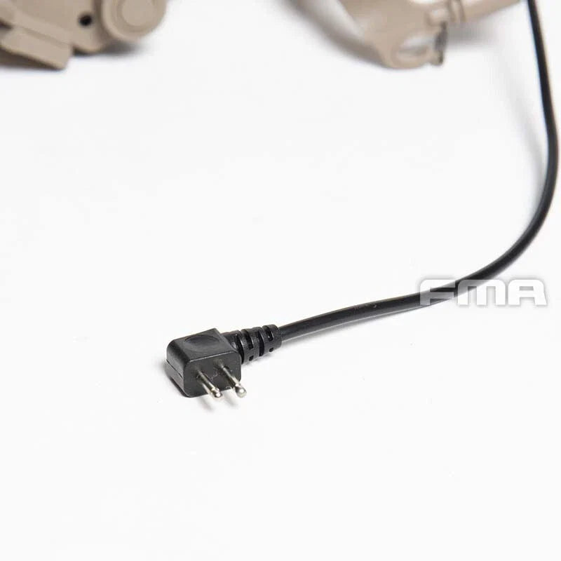 FMA Tactical Headset COMTAC II III Helmet ARC Rail Bracket Adapter
