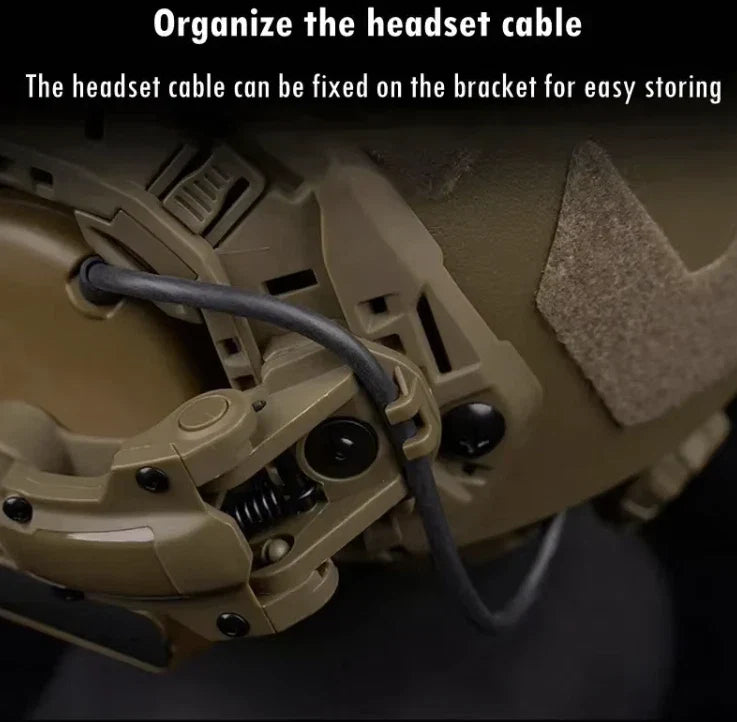 FCS/FMA Falcon Ears(FE) Helmet Rail Mount KIit Adapter - FMA